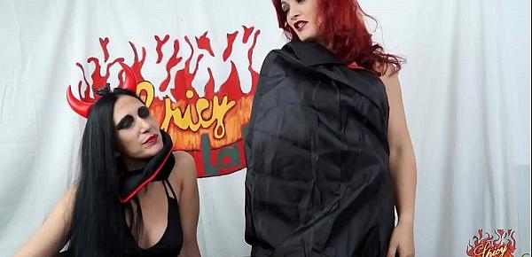  Two witches are bitches with Luna Dark and Mary Rider